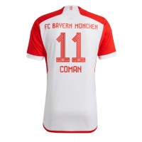 Bayern Munich Kingsley Coman #11 Domáci futbalový dres 2023-24 Krátky Rukáv
